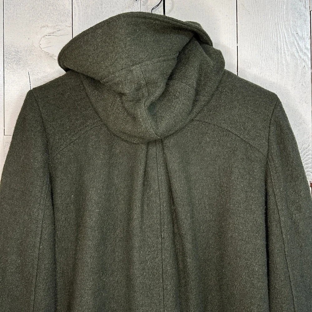 Free People Dark Green Toggle Coat